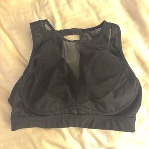 Black Women's Sports Bra